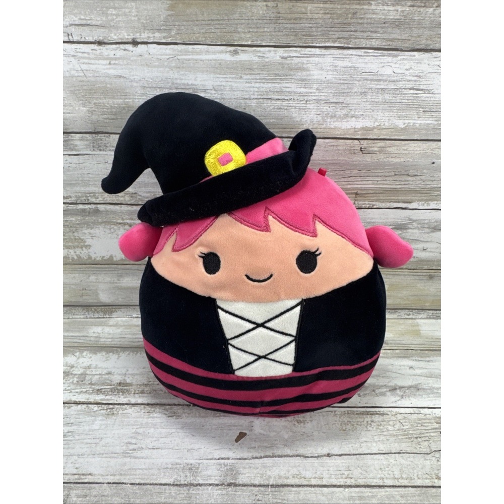 Squishmallows Halloween WEXLA the‎ Witch 12" Pink Hair Plush 2020 Exclusive RARE